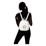 AX ARMANI Icon Logo Backpack Wearing View