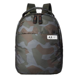 AX Armani Exchange Men's Nylon Backpack Front View