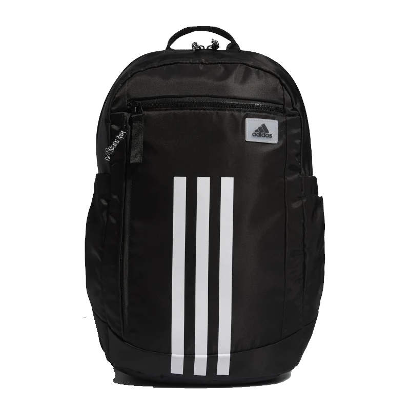 Adidas League 3 Stripe Backpack Front View
