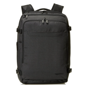 Amazon Basics Slim Carry On Backpack Front View