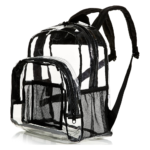 Amazon Basics Stadium Approved Mini Transparent Backpack Front View