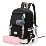 Arya Casual School Backpack Front View
