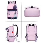 Asge Girls Casual Backpack Other View