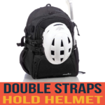 Athletico Youth Lacrosse Bag Helmet View