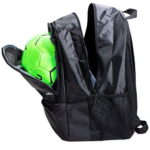 Athletico Youth Soccer Backpack Side View