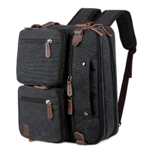 BAOSHA Convertible Messenger Backpack Front View