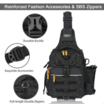 BLISSWILL Fishing Backpack Front Specs View