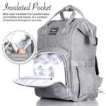 BabyX Diaper Bag Backpack Front Pocket View