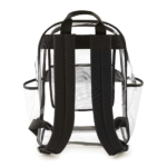 Baggallini Clear Large Backpack Back View