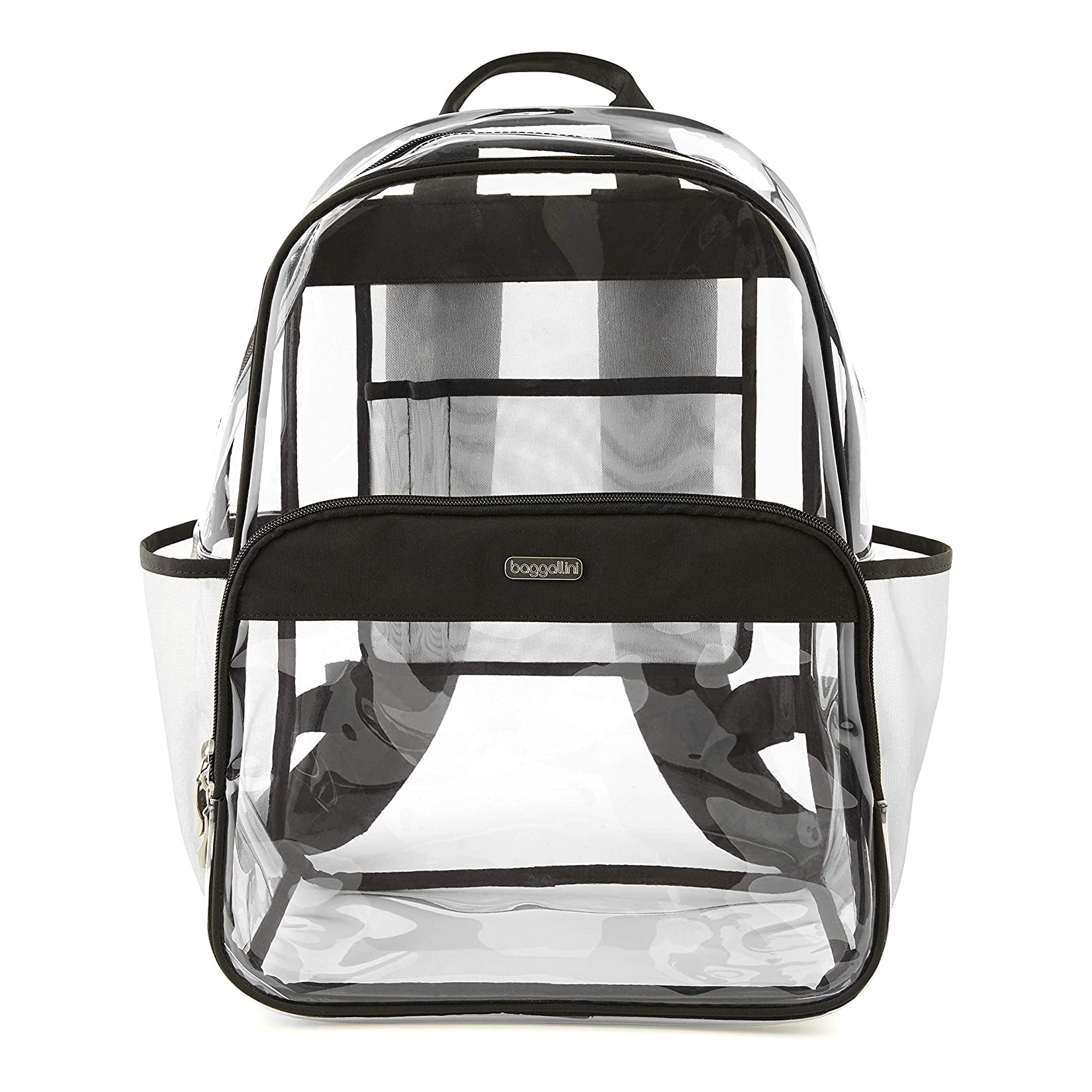 Baggallini Clear Large Backpack Front View