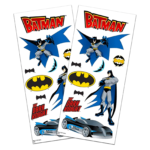 Batman 3pc Bundle Backpack Sticker View