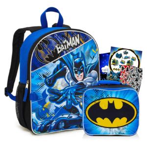 Batman 6pc Bundle Backpack