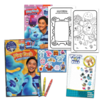 Blue's Clues Backpack Sticker and Coloring Book View