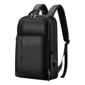 BOPAI 21L Slim Leather Backpack