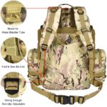 CVLIFE Tactical Backpack Back View