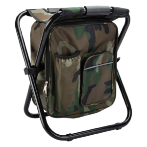 Caier Folding Stool Cooler Backpack
