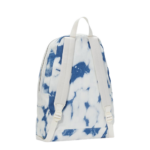 Calvin Klein Canvas Bleached Denim Backpack - Back View
