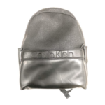 Calvin Klein Vista frontal da mochila de couro