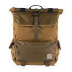 Carhartt 40L Nylon Roll-Top Backpack - Front View