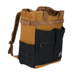 Carhartt Rain Defender® 28L Nylon Cinch-Top Convertible Tote Backpack - Side View