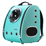 CloverPet Luxury Bubble Backpack Side View