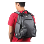 Columbia Summit Rush Backpack Diaper Bag Wearing View