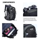Diamond Candy 40L Hiking Backpack Compartment View