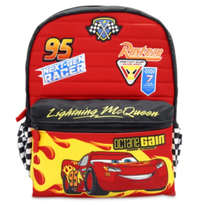 Disney Lightning McQueen Backpack Front View
