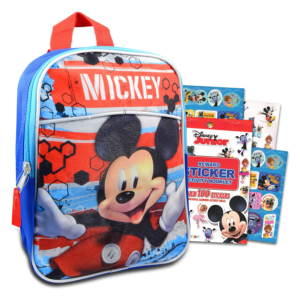 Disney Mickey Mouse Toddler Backpack Front View