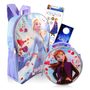 Disney Studio Frozen Backpack Bundle Front View