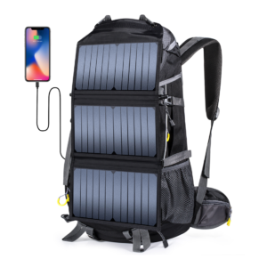ECEEN Solar Powered Backpack Front View