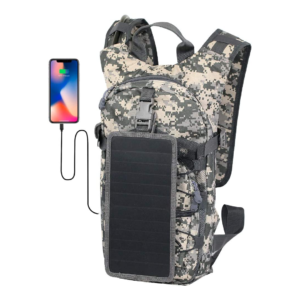 ECEEN Tactical Solar Hydration Pack Side View