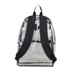 Eastsport Clear PVC Backpack - Back View