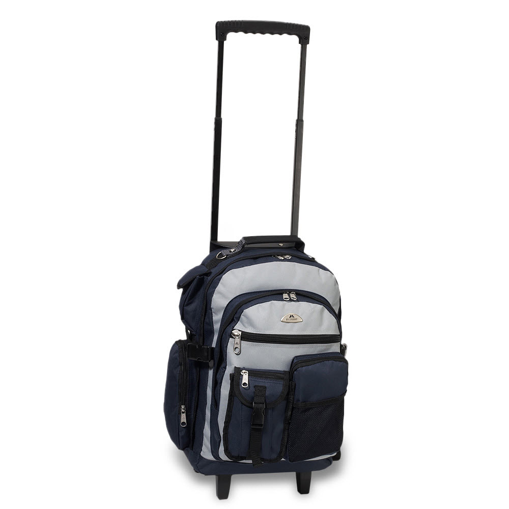 Everest Deluxe Wheeled Backpack Front View