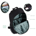 FLYMEI Anime Luminous Backpack Interior View