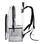Fomaris Heavy Duty Clear Backpack Side View