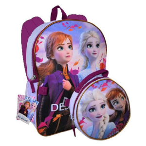 Frozen 2 16″ Backpack with Shaped Lunch Bag