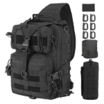 GZ XINXING Tactical Sling Backpack Side View