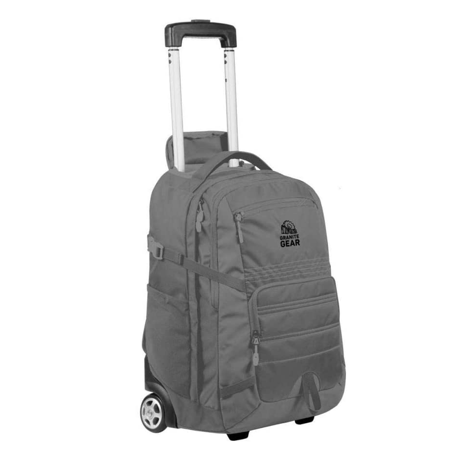 Granite Gear Haulsted-Flint Wheeled Backpack Front View
