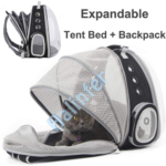 Halinfer Expandable Cat Backpack Expand View