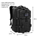 Hannibal Tactical 3-Day Assault Backpack Side View