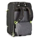 High Sierra AT8 Carry On Wheeled Duffel Upright Back View