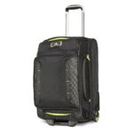 High Sierra AT8 Carry On Wheeled Duffel Upright Side View
