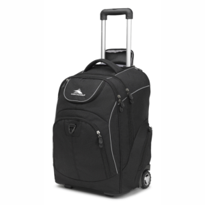 High Sierra Powerglide Wheeled Backpack Front View