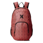 Hurley Women's Juniors Printed Poly Backpack Front View