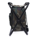 INBESK Folding Camping Chair Backpack Side View