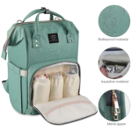 Iduola Diaper Bag Backpack Front Pocket View