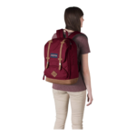 JanSport Cortlandt Laptop Backpack Wearing View