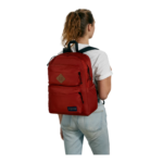 JanSport Double Break Backpack Wearing View