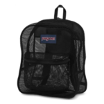 Jansport Mesh Pack Backpack Front View.